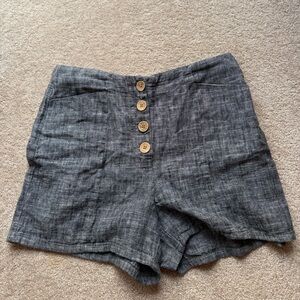 Maurices High Waist Gray Women's Shorts